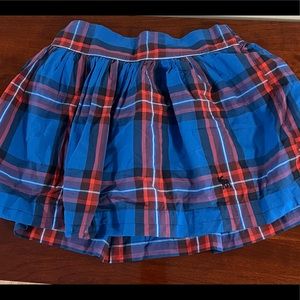 Abercrombie plaid skirt size M